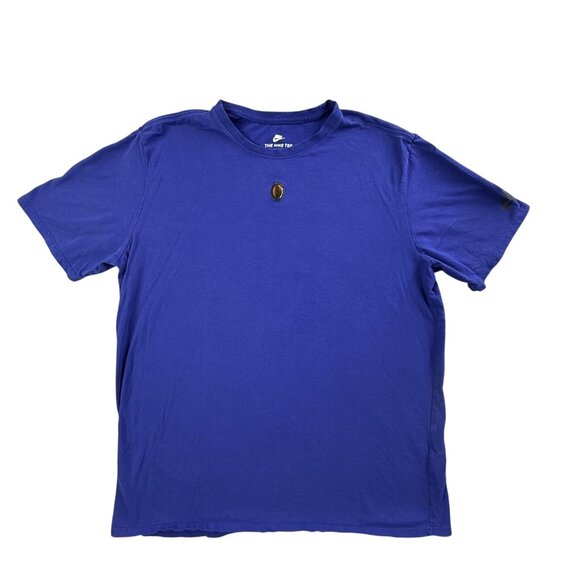 Nike Shirt Men's XL Blue Foamposite Pro MCMXCVII AIR Athletic Tee Workout 867218 - Picture 1 of 12